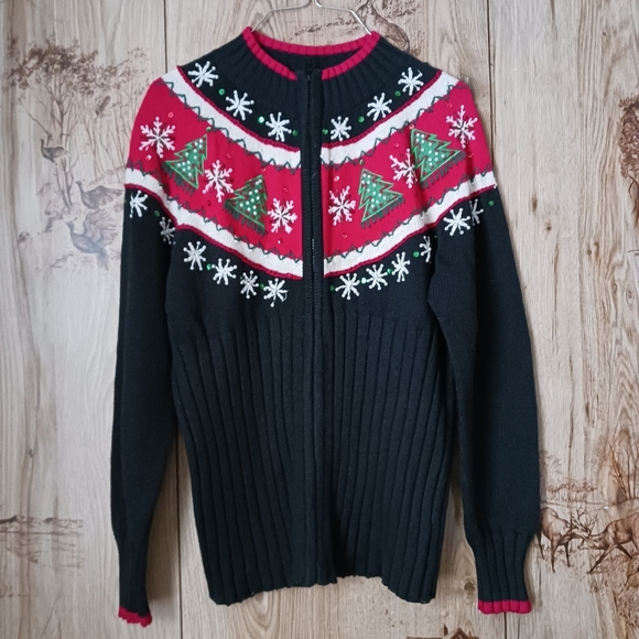 Christmas Ugly Sweater ASO Halloween Movie Michael Myers Judy Greer Size… - Picture 1 of 8